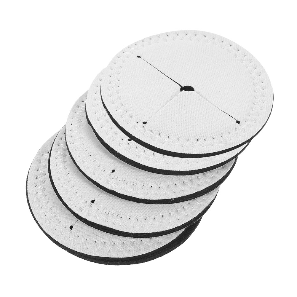 Coaster Sublimation Blank - 5 Adet Beyaz Süblimasyona Hazır Yuvarlak