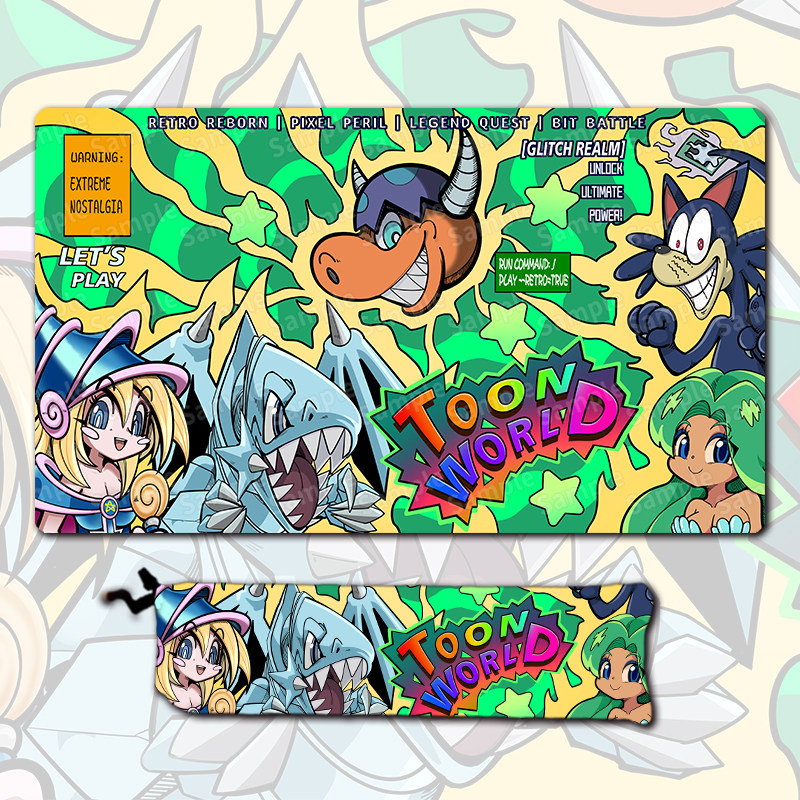 Door Mat Blank - Yu-Gi-Oh! 600x350mm Toon Kara Büyücü Kız
