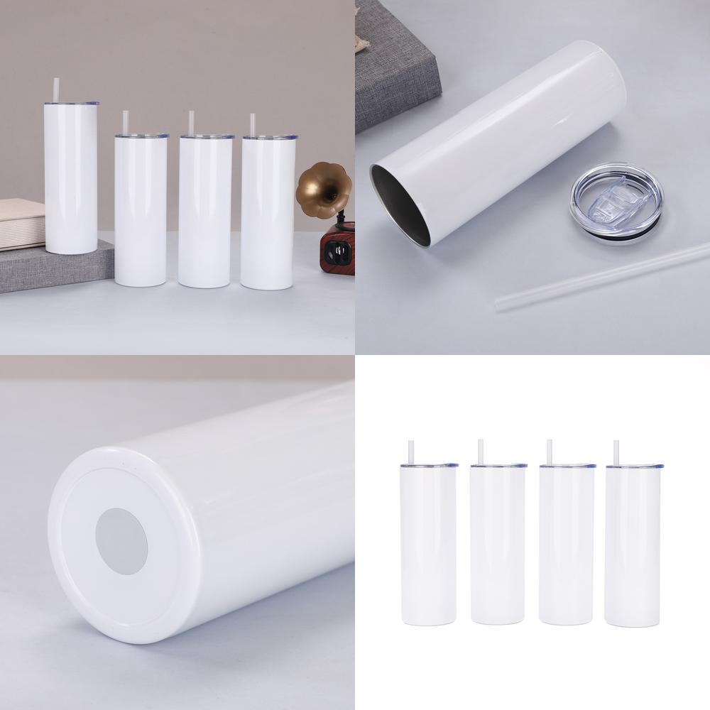 Sublimation Mug White - 20oz Düz Bardak 304 Paslanmaz Çelik